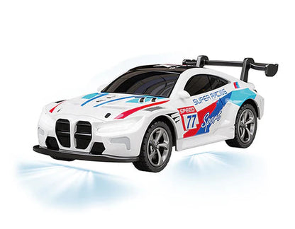 bmw trasped 1:64 rc car white