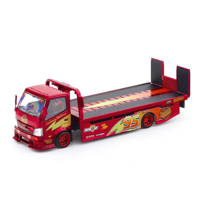 coolcar-hino-300-flatbed-transporter-angle wholesale