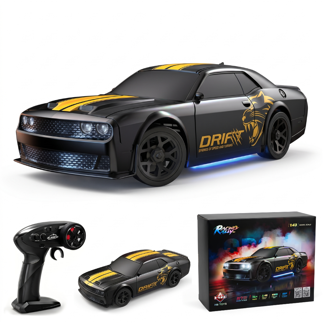 hb-toys-hb-rp4307-dodge-challenger-black-front-view
