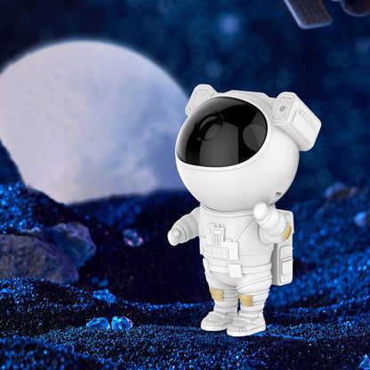 Astronaut Galaxy Projector Night Light – 360° Rotating