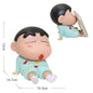 Cute Shinchan Red & Blue Mobile Stand - Table Decor