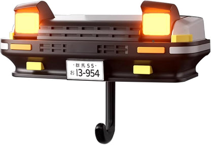 DeLorean Retro Car with Head Light - Keyholder