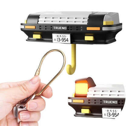 DeLorean Retro Car with Head Light - Keyholder