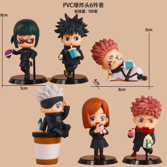 Jujutsu Kaisen Set Of 6 - (Pre Order) #023