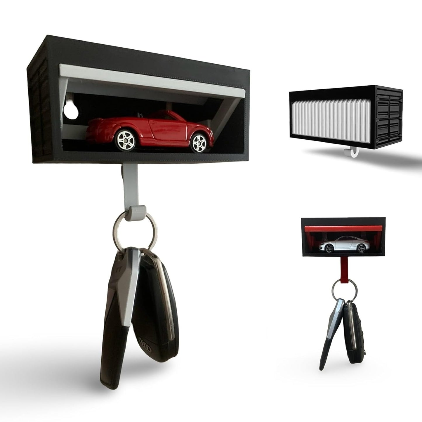 3D Car Garage Key Holder - Hot Wheels