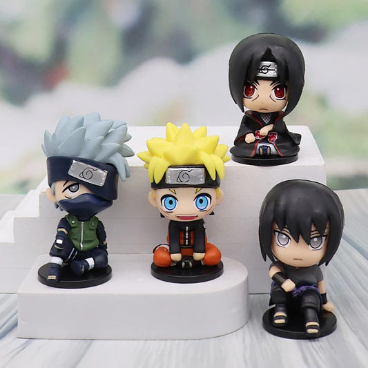 Naruto Sitting Set Of 4 - (Pre Order) #012