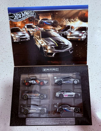 Hot Wheels Silver Series Box ZAMAC