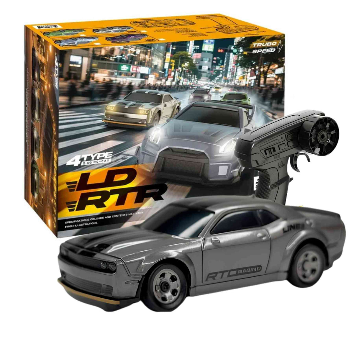 ldrc-3602-dodge-challenger-silver-front wholesale