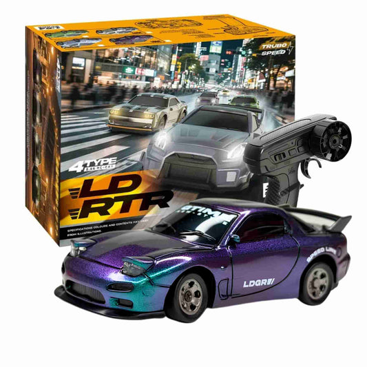 ldrc-3603-mazda-rx7-purple-front-angle wholesale