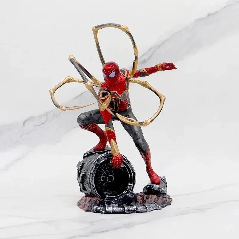 Spider-Man Iron Spider 28cm Action Figure | Superhero Collectible Statue