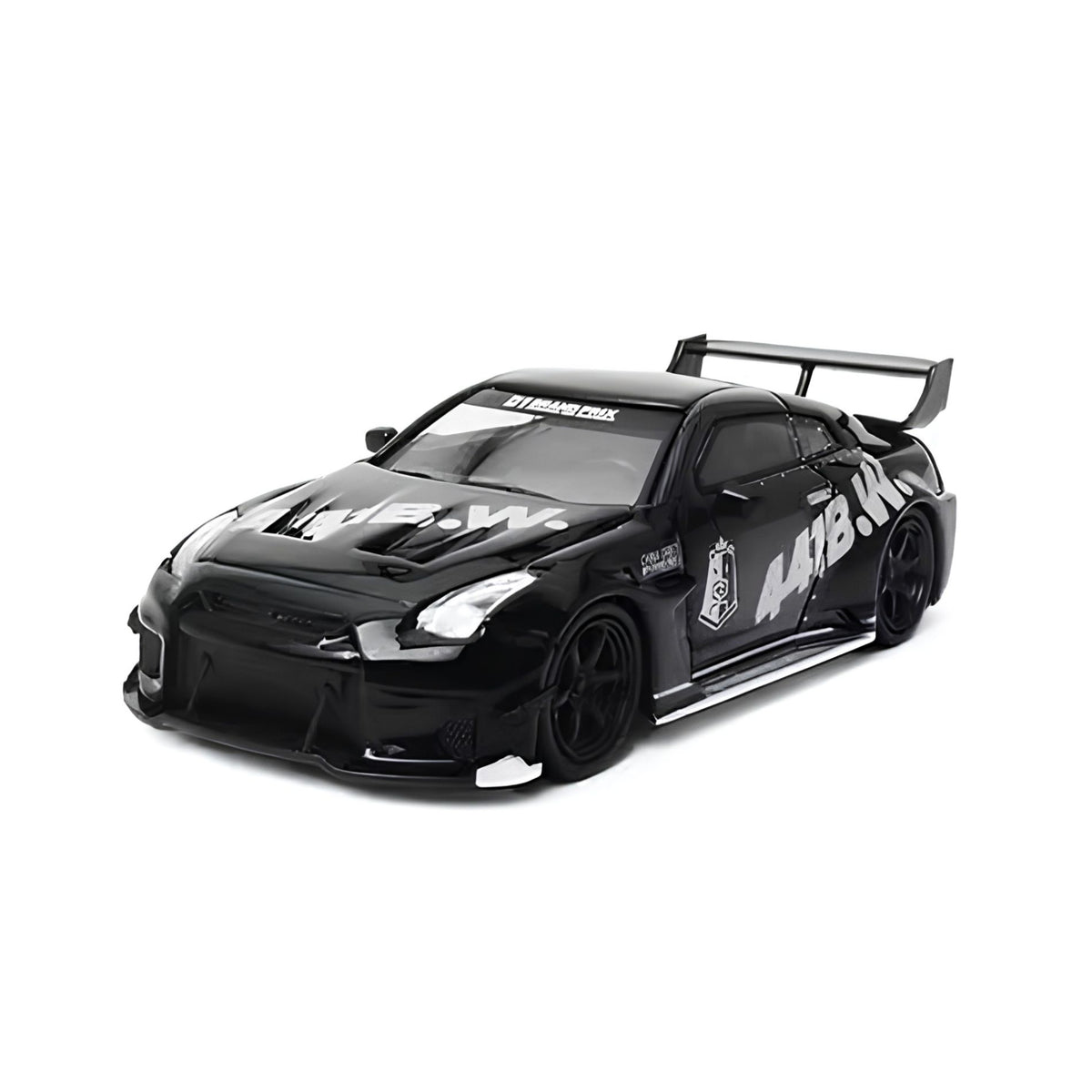 modernart-nissan-gtr35-black-front-view wholesale
