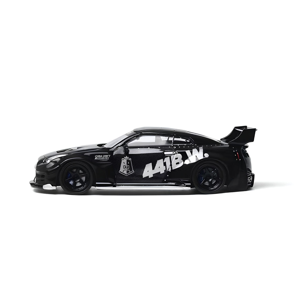 modernart-nissan-gtr35-black-side-profile wholesale