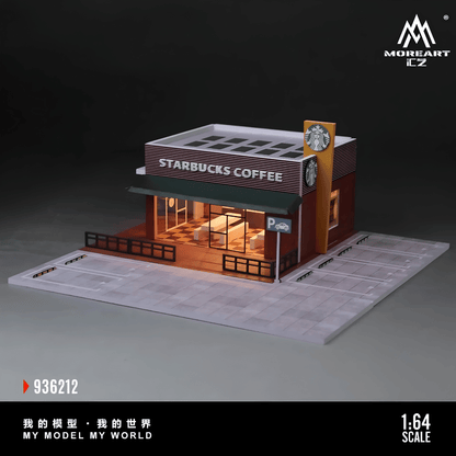 Factory retail packaging box of the MoreArt MO936212 scene for hobby shop stock replenishment and store sales