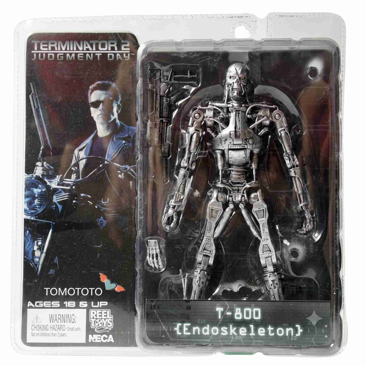 Sculpted torso angle of the NECA T-800 Endoskeleton action figure for bulk orders across India