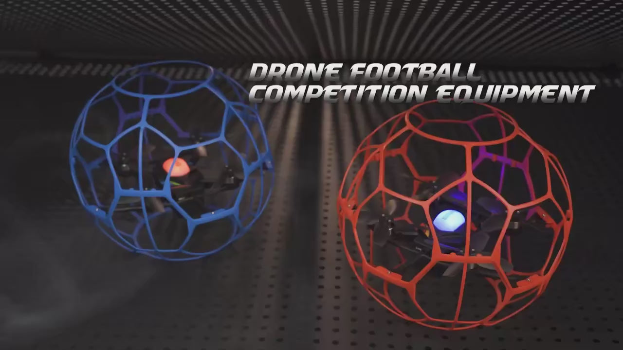 4DRC V51 football shape RC drone with colorful LED lights
