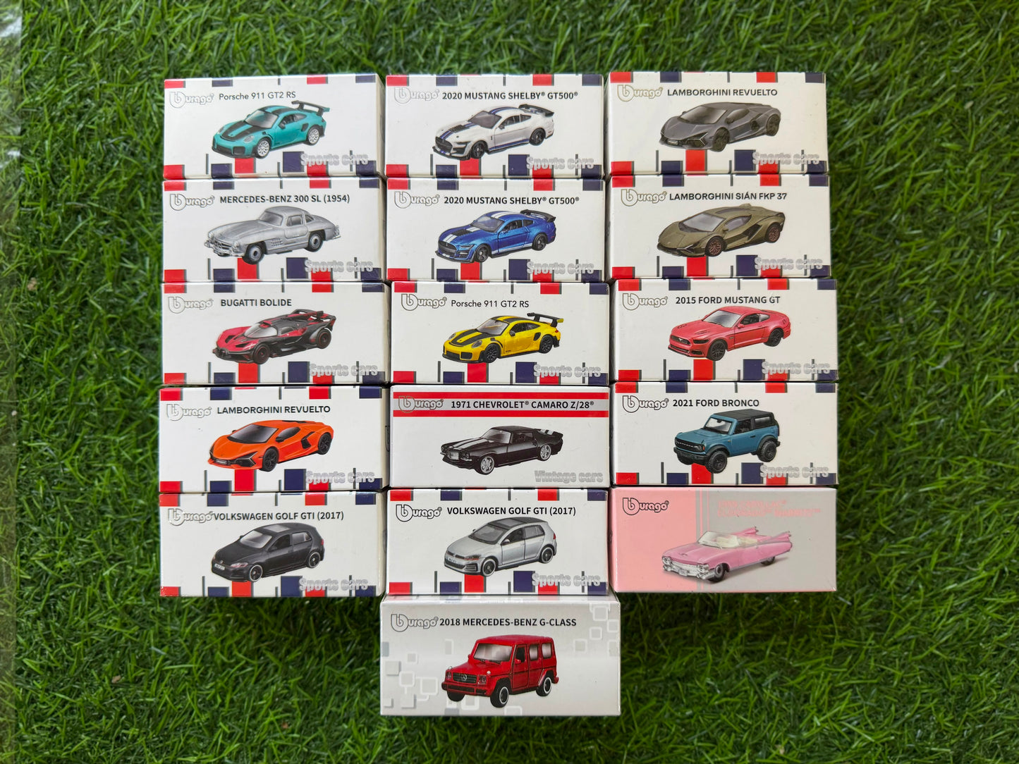 Bburago 1:64 scale Diecast Model Cars 330/Pcs (WhatsApp Select)