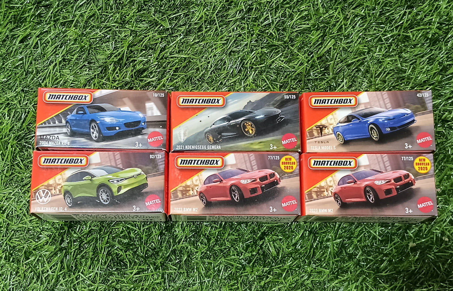 MATCHBOX 1:64 Diecast 6 Pcs Set (255/Pcs)
