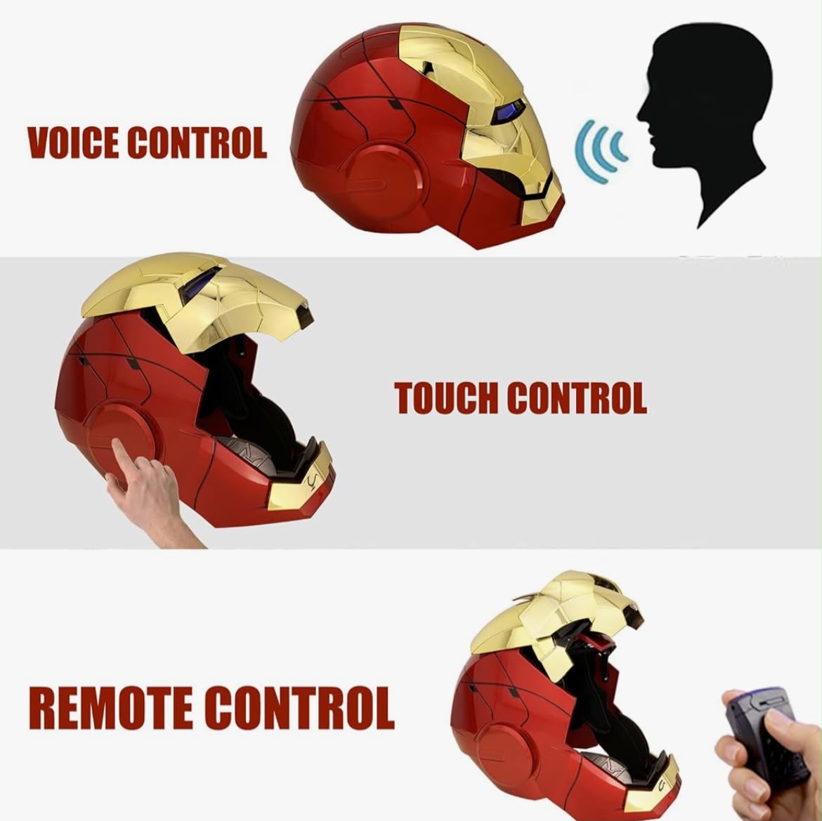 Iron Man MK5 Helmet Limited Edition with Voice Control