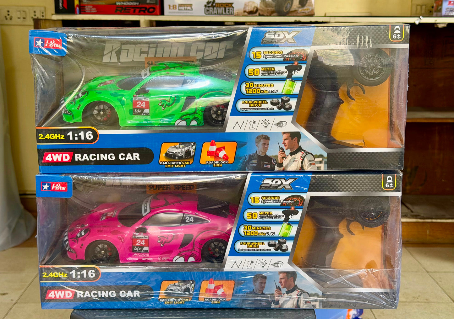 HStar SDX 1:16 Roxy Porsche 911 GT3 R 4WD Racing car 30km/h