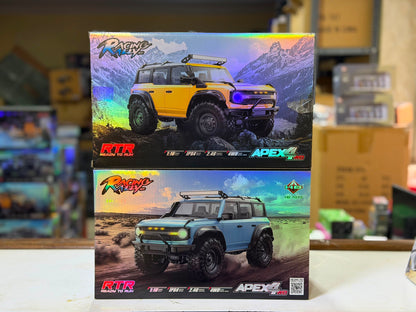HB R1601 1:16 Ford Bronco Yellow RTR 4WD RC off-road rock crawler