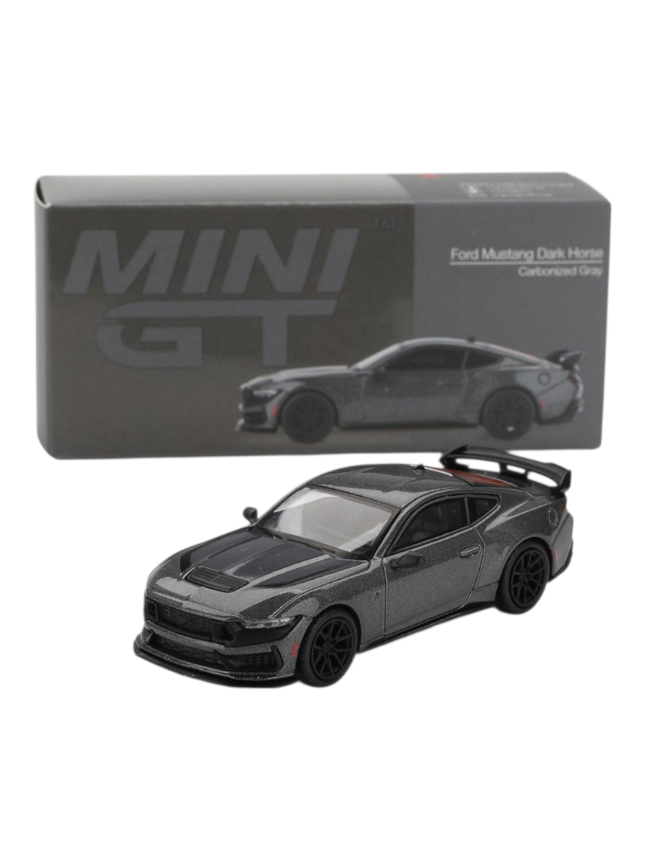Mini GT Ford Mustang Dark Horse 2024 Carbonized Gray