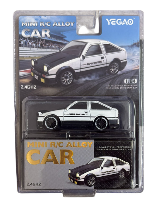 YEGAO 1:64 Scale Mini 4WD RC Drift Car | Toyota AE86
