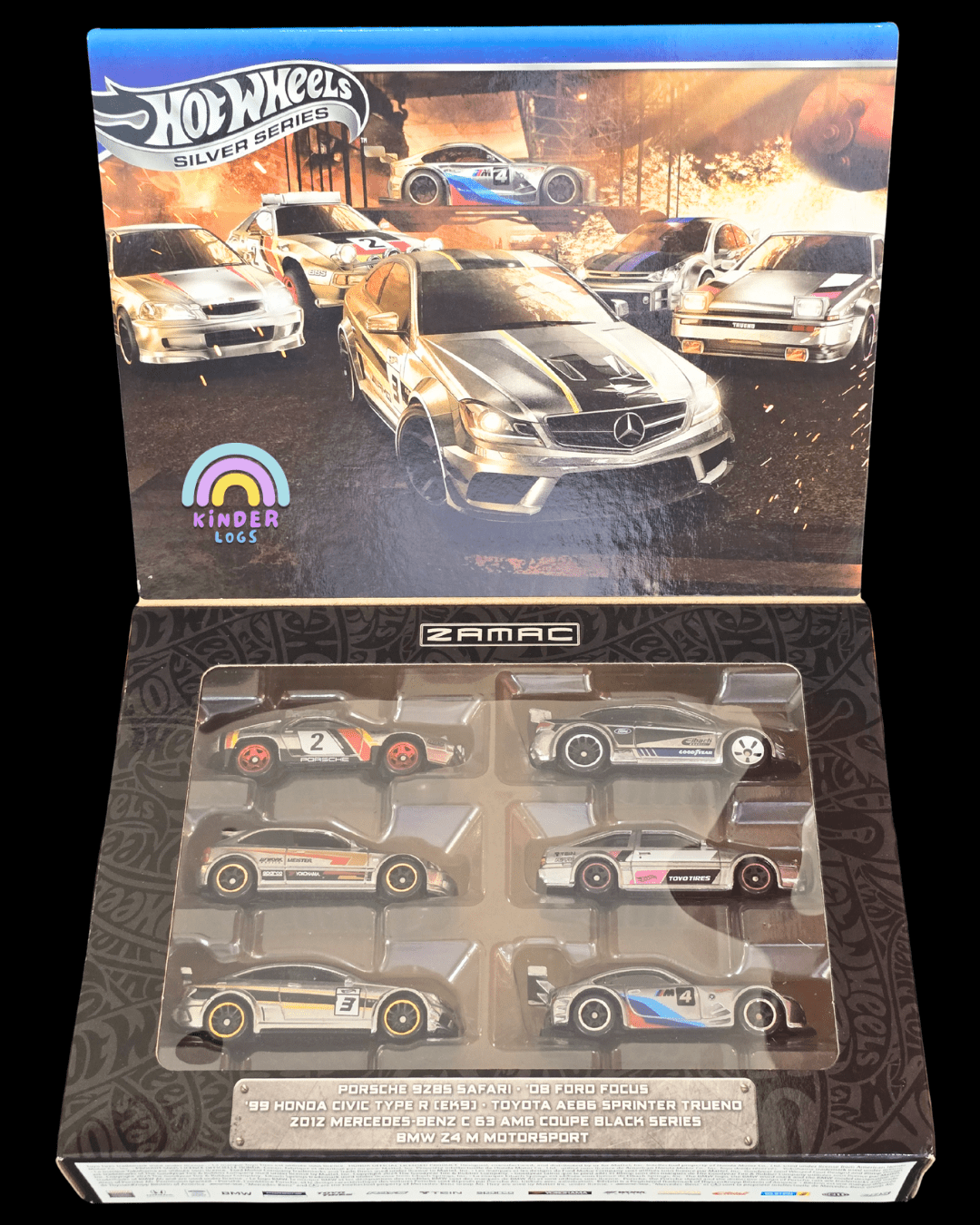 Hot Wheels Silver Series Box ZAMAC