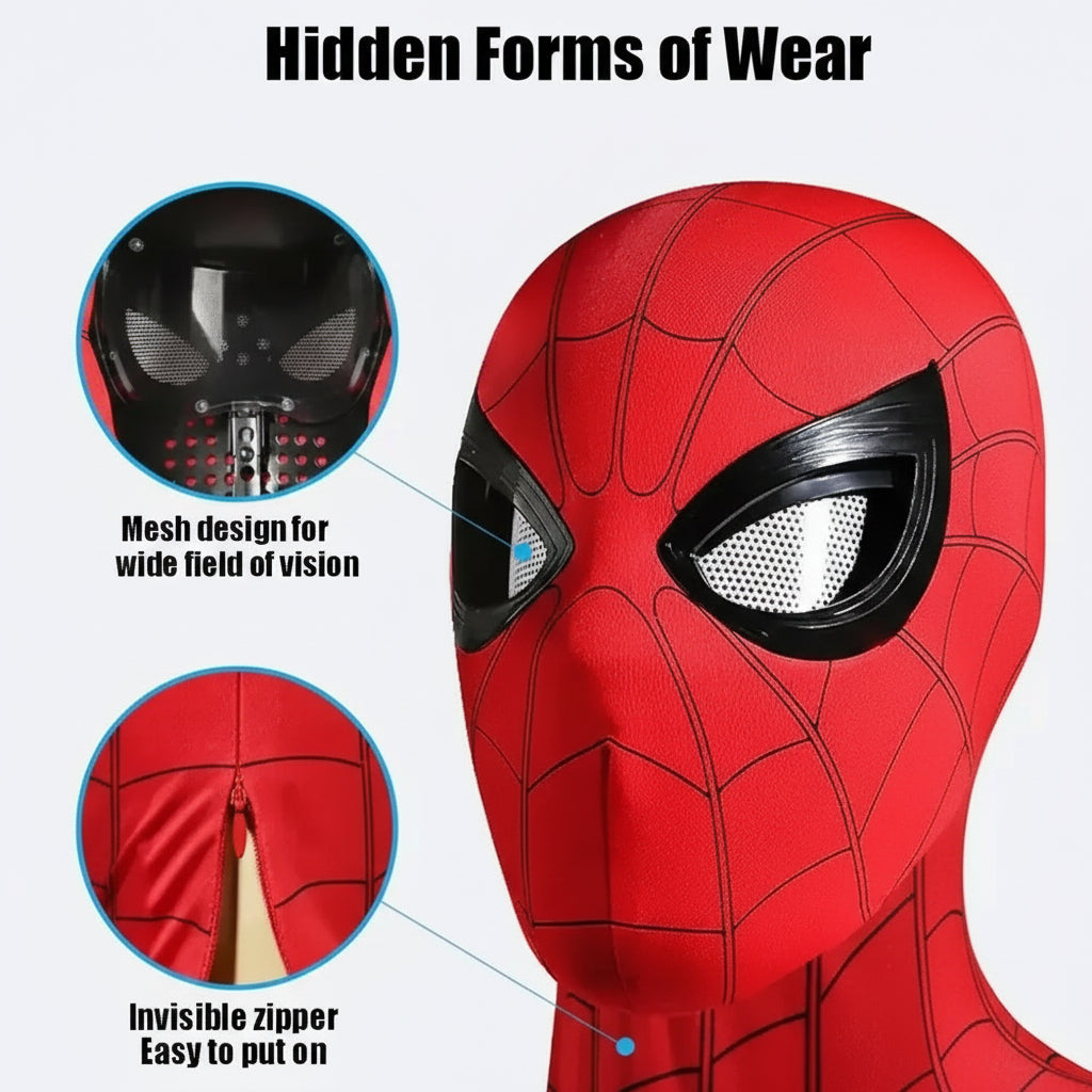 Flicker-Eye Amazing Spiderman Mask