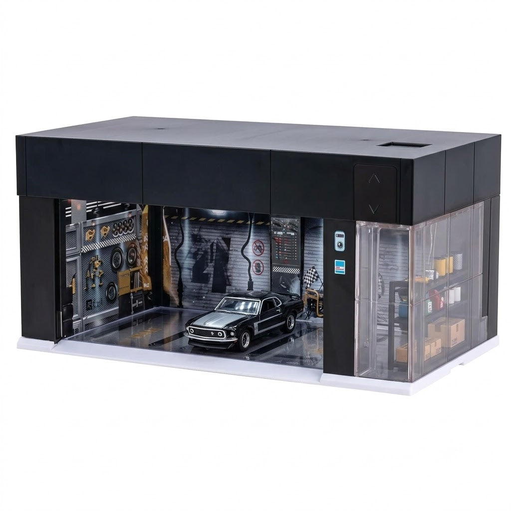 voice control garage black