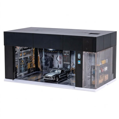 voice control garage black